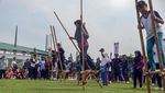 Semangat Anak SD di Bogor Lestarikan Olahraga Tradisional