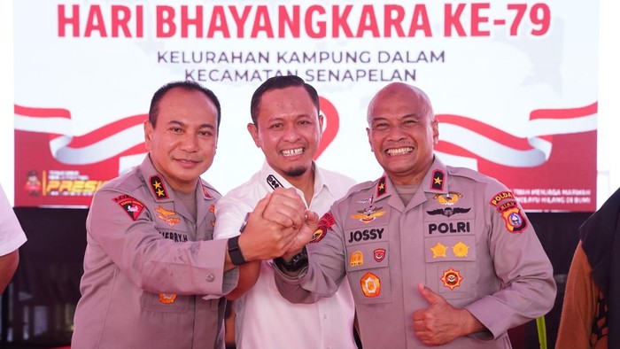 Agung Nugroho bersama Kapolda Riau (Dok Ist)