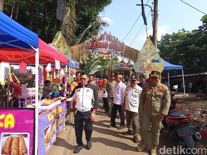 Lokasi acara Grebeg Gunung Tidar 2025 di Magelang, Rabu (25/6/2025).
