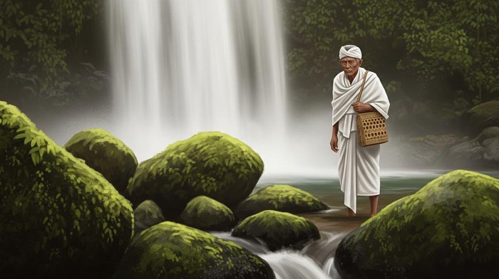 Suara dan Sosok Kakek Misterius di Curug Cigoong Cianjur