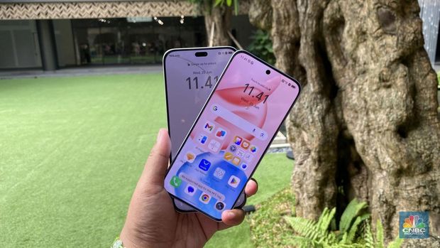 Ini Penampakan Seri Honor 400 yang akan dirilis pada 3 Juli 2025 mendatang. (CNBC Indonesia/Novina Putri Bestari)
