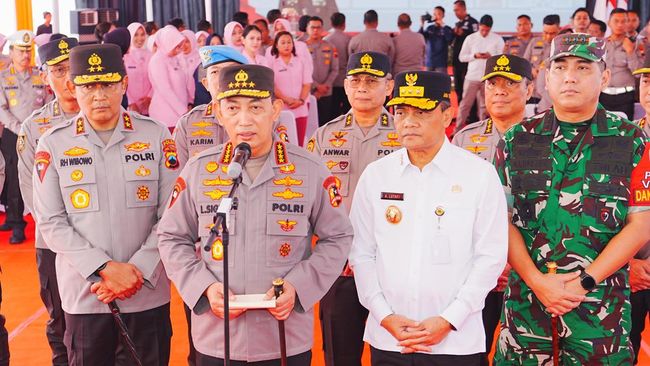 Kapolri Jenderal Listyo Sigit Praboowo Groundbreaking 24 Dapur SPPG