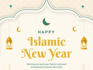 50 Contoh Poster Tahun Baru Islam 1447 H/2025 M Gratis dan Menarik