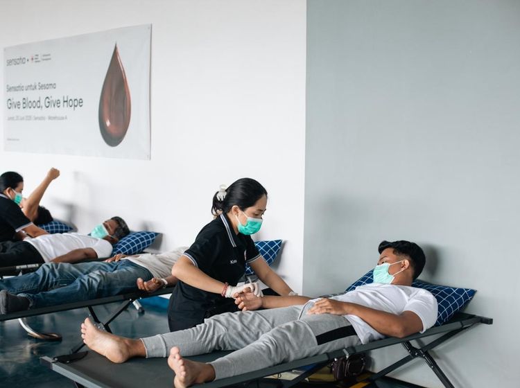 Sensatia Wujudkan Kepedulian Sosial Lewat Aksi Donor Darah