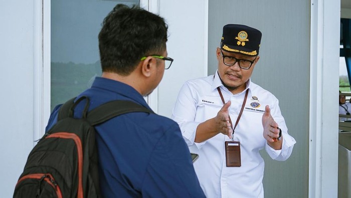 kepala Balai Pengelola Kereta Api Sulsel (BPKASS) Deby Hospital.