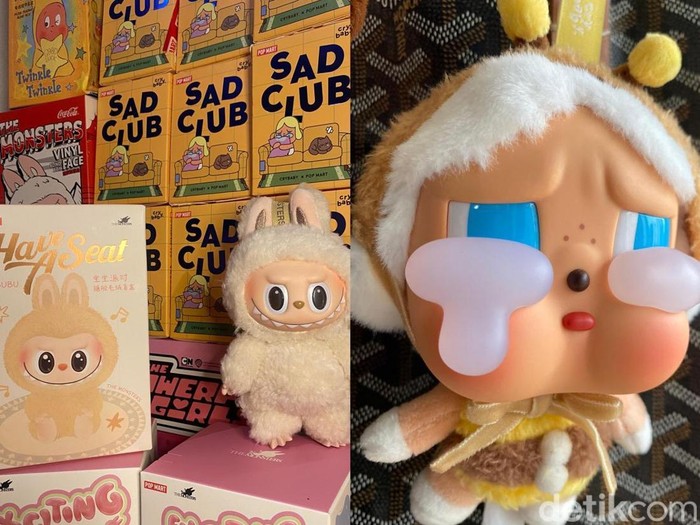 Koleksi pribadi blind box milik Sonia Permata.