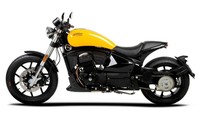 Leonart Pilder 125 hadir dengan tampilan khas cruiser sejati. Mulai dari jok rendah, tangki bahan bakar model teardrop, lampu bulat klasik, hingga wheelbase yang panjang. Semuanya dirancang menggunakan rangka Double Cradle Frame. Foto: Doc. Leonart Motorcycle.