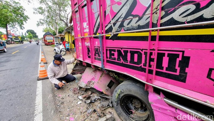 Lokasi kecelakaan di Ponorogo yang menewaskan dua orang