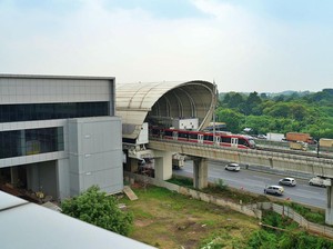 78.287 Orang Naik LRT Saat Libur HUT RI