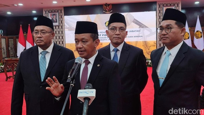 Menteri Energi dan Sumber Daya Mineral (ESDM) Bahlil Lahadalia