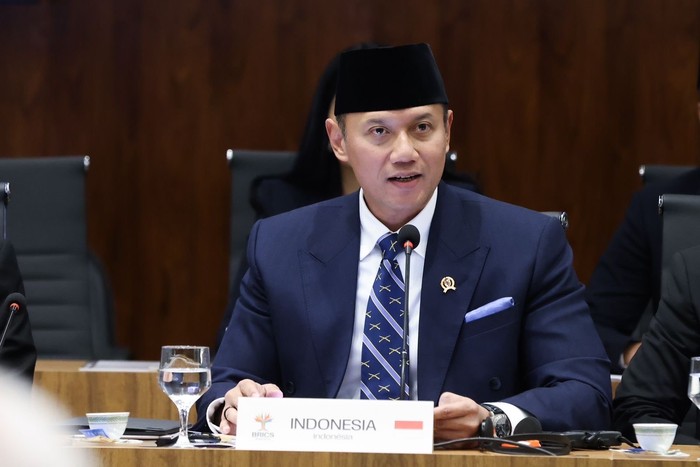 Menteri Koordinator Bidang Infrastruktur dan Pembangunan Kewilayahan Agus Harimurti Yudhoyono (AHY)
