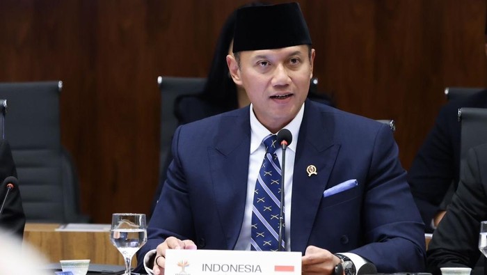 Menteri Koordinator Bidang Infrastruktur dan Pembangunan Kewilayahan Agus Harimurti Yudhoyono (AHY)