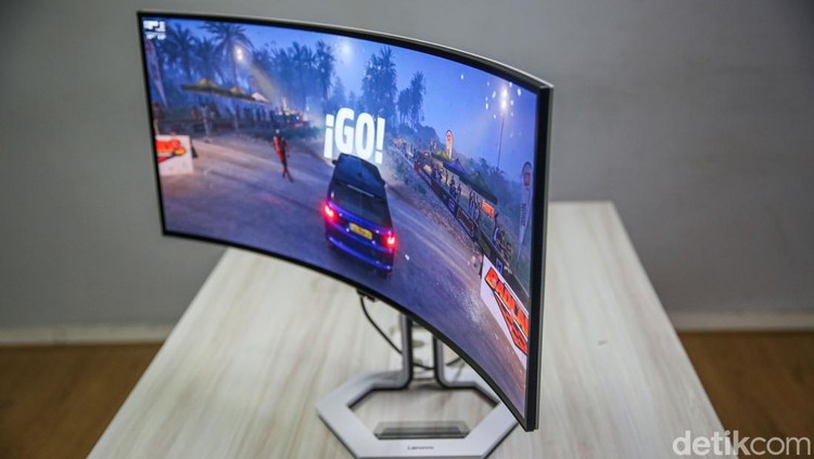 Monitor Lenovo Legion PRO 34WD-10 dengan layar lengkung adalah monitor gaming dengan kualitas gambar yang bagus sebagai bagian dari ekosistem perangkat Lenovo.