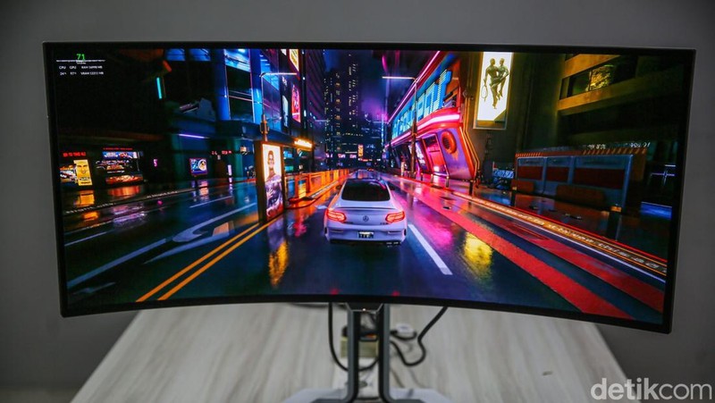 Monitor Lenovo Legion PRO 34WD-10 dengan layar lengkung adalah monitor gaming dengan kualitas gambar yang bagus sebagai bagian dari ekosistem perangkat Lenovo.