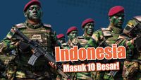 Infografis: 10 Negara dengan Militer Terkuat di Asia
