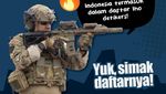 Infografis: 10 Negara dengan Militer Terkuat di Asia