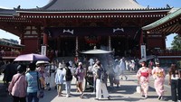Tak hanya Malaysia, Jepang juga dinobatkan sebagai salah satu negara terbaik untuk masa pensiun. Negeri Sakura ini menawarkan stabilitas ekonomi yang kuat, tingkat kejahatan yang sangat rendah, dan kehidupan dengan biaya terjangkau. (Getty Image)