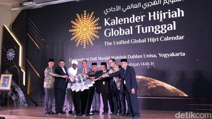 Peluncuran Kalender Hijriah Global Tunggal (KHGT) di Unisa Jogja, Rabu (25/6/2025)