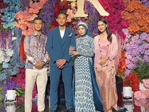 Momen Mesra Arhan dan Azizah di Pernikahan Rizky Ridho Curi Perhatian