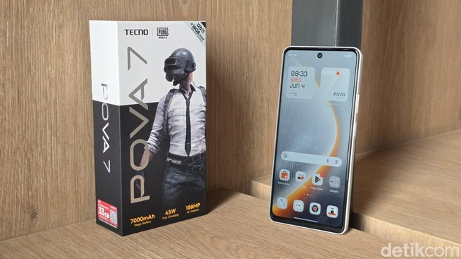 Review Tecno Pova 7, Hape 2 Jutaan Futuristik Baterai Jumbo