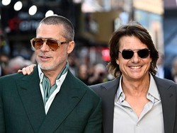 7 Potret Brad Pitt dan Tom Cruise Reuni di Red Carpet Setelah 24 Tahun