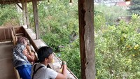 Wisatawan seperti ada di masa lalu