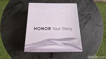 Honor mengumumkan rencana peluncuran Honor 400 series dengan paket undangan spesial menggunakan tagline #HonorYourStory. Foto: Fitraya Ramadhanny/detikINET