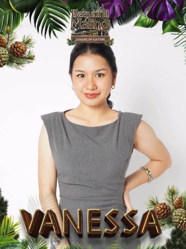 Vanessa dalam event Beautiful Malino 2025 di Gowa, Sulsel.