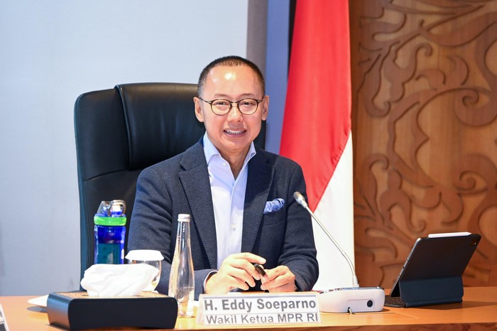 Wakil Ketua MPR dari Fraksi PAN Eddy Soeparno