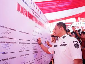 Walkot Agung Sebut Narkoba di Pekanbaru Berkurang: Berkat Kapolda Riau