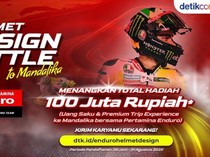 Jago Desain? Yuk Ikut Pertamina Enduro Helmet Design Battle to Mandalika!