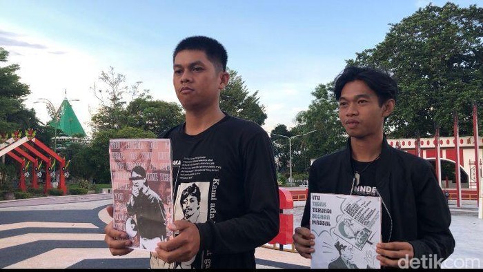 Aksi Kamisan di Kalteng tolak revisi sejarah.