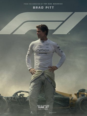 F1 (IMAX): Balapan Memuaskan Bikin Kursi Bioskop Tercabik
