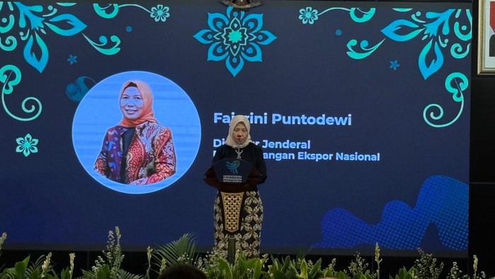 Direktur Jenderal Pengembangan Ekspor Nasional Kementerian Perdagangan (Kemendag) Fajarini Puntodewi