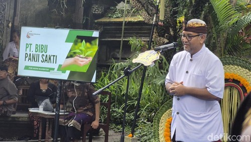 Dirut PT BIBU Panji Sakti, Erwanto Sad Adiatmoko. (Foto: Ni Komang Ayu Leona W/detikBali)