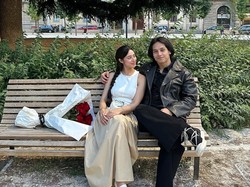 8 Foto Jefri Nichol-Ameera Khan Ngedate di Italia, Romantis Bikin Baper