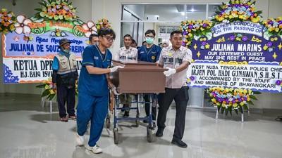 Tak Ada Tim Forensik, Jenazah Turis Brasil Dibawa ke Bali