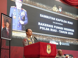 Kapolda Riau Buka Rakernis Fungsi Reserse, Tekankan soal KUHP Baru