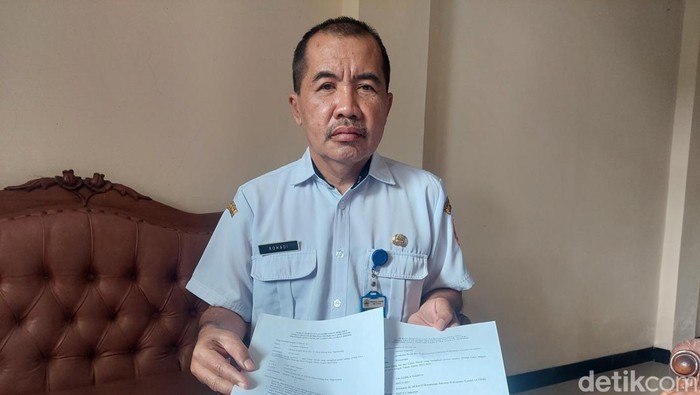 Kepala SMAN 1 Sukorejo, Kendal, Rohadi, Kamis (26/6/2025).