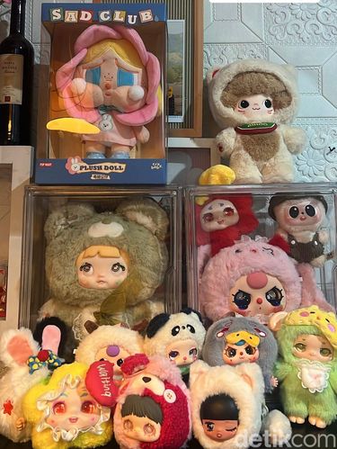 Koleksi blind box milik Eka Ferlinda Sari.