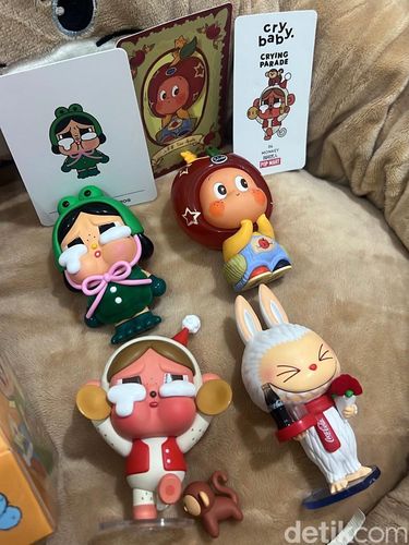 Koleksi blind box milik Eka Ferlinda Sari.