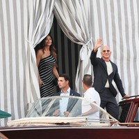 Reuters mengabarkan, mereka menginap di hotel mewah Aman Venice. Pada Rabu (25/6/2025), keduanya kedapatan meninggalkan hotel dengan menggunakan taksi perahu. (Foto: Ernesto Ruscio/GC Images)
