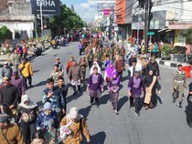 Terduga Pencopet Diamankan Warga Saat Kirab di Balai Kota Kediri