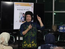 Andrea Hirata Ngobrolin Menulis Kreatif di Kantor detikcom