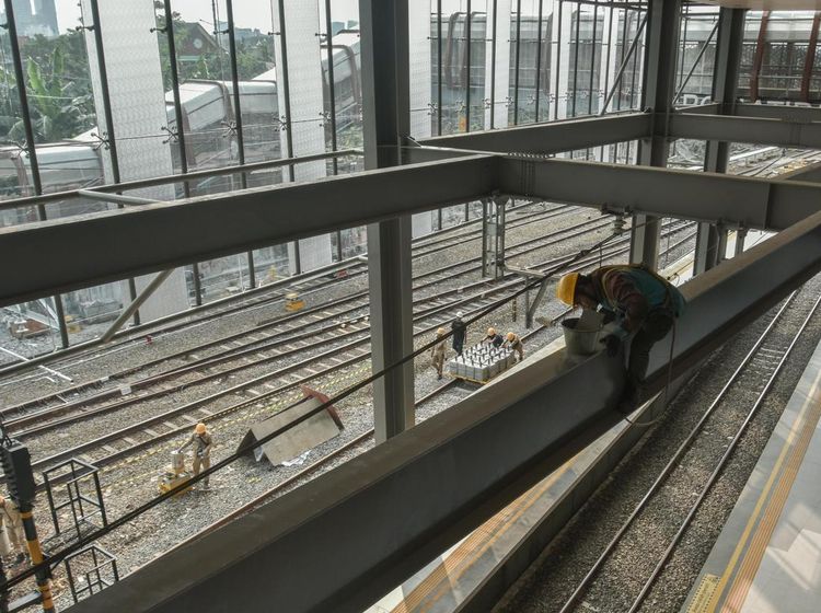 Persiapan Akhir Stasiun Tanah Abang Baru, Siap Sambut Pengalihan Penumpang