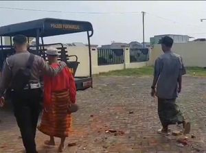 Perusak Gedung Mapolsek Panggungrejo Kota Pasuruan Ternyata Bocil