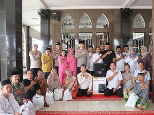 Cegah Kejahatan, Polres Tangsel Bagikan CCTV-Kotak Amal Brankas untuk Warga