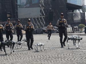 Polri Imbau Perkantoran Sekitar Monas WFH Saat Hari Bhayangkara ke-79