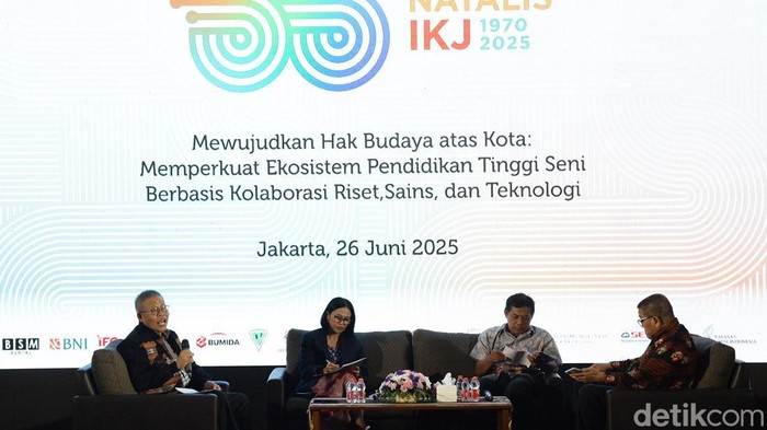 Sambut Kreator Muda, IKJ Hadirkan Prodi Fotografi & Seni Lukis Institut Kesenian Jakarta (IKJ) berencana membuka prodi vokasi baru D3 Fotografi dan D3 Seni Lukis. Lulusan disiapkan masuk industri, Kamis (26/6/2025).
