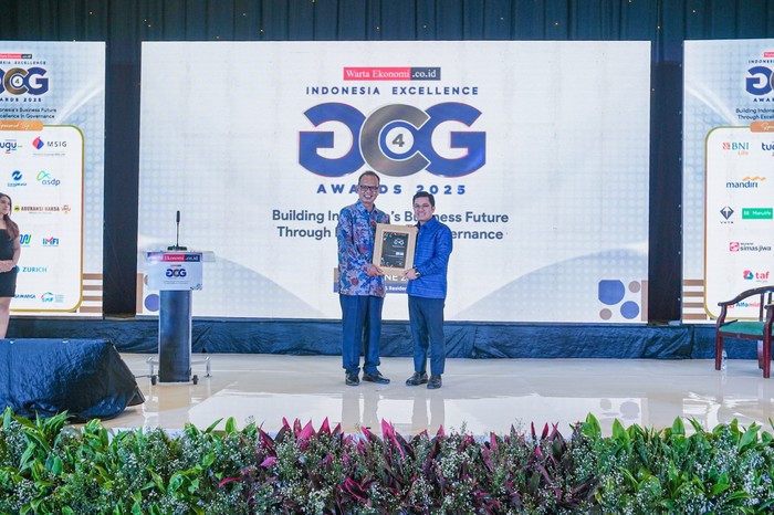 Tansjakarta menyabet penghargaan bergengsi Indonesia Excellence Good Corporate Governance Awards 2025